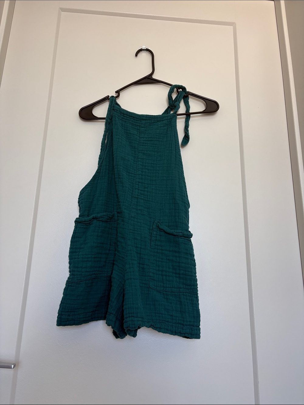 Women’s Teal Green Romper - Lotus and Luna SZ S